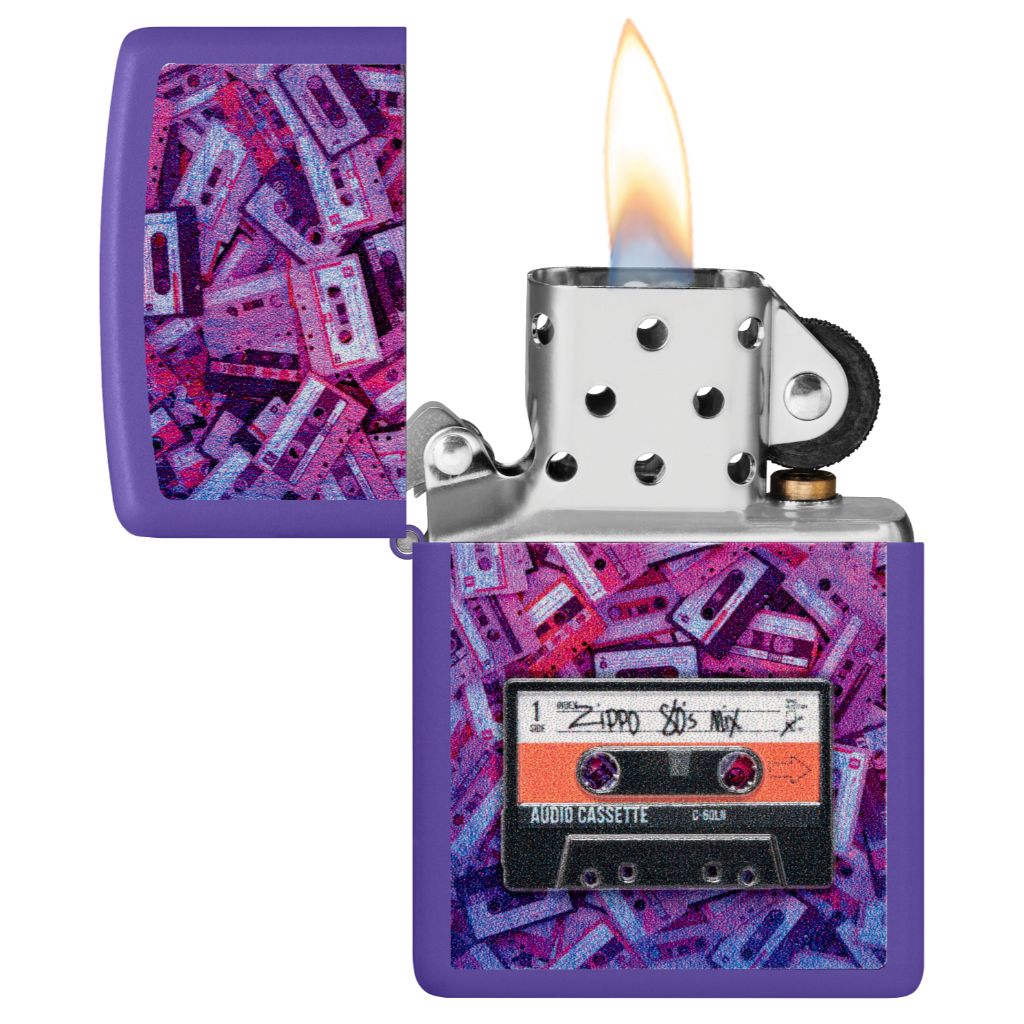 Zippo Cassette Tape Design