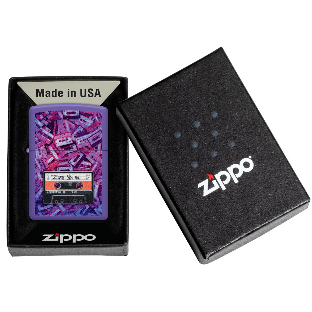 Zippo Cassette Tape Design