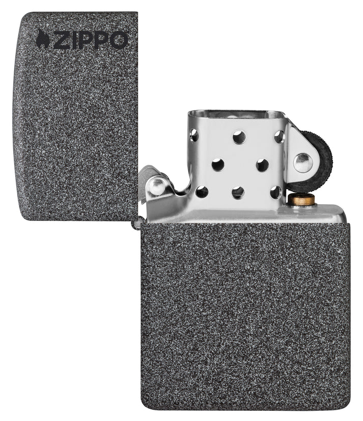 Classic Iron Stone With Zippo logo