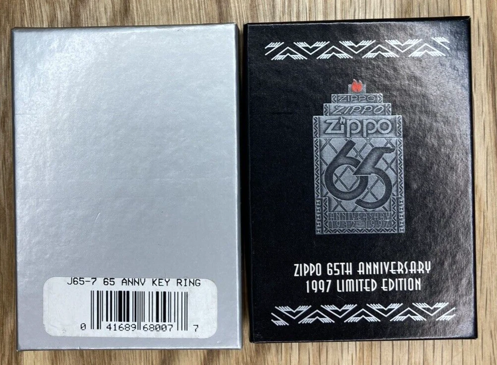 Zippo 65th Anniversary Key Ring (Limited Edition)