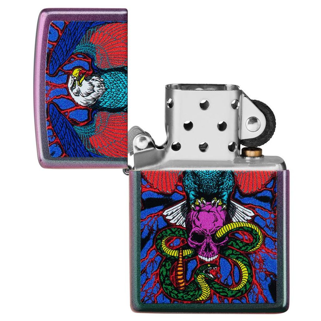 Eagle, Snake, Skull Design