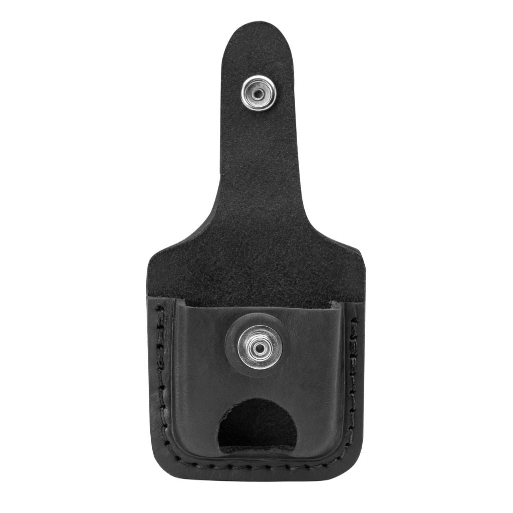 Black Lighter Pouch- Thumb Notch