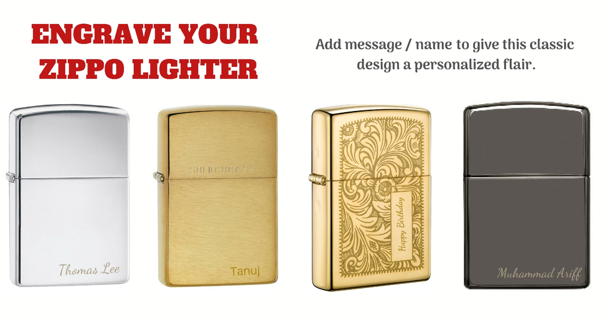Classic Brushed Chrome with Zippo Logo