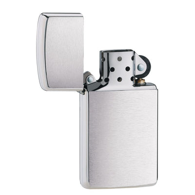 Slim® Brushed Chrome