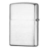 Classic Brushed Chrome with Zippo Logo