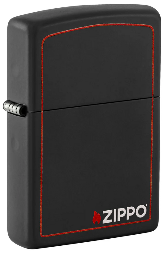Classic Black and Red Zippo