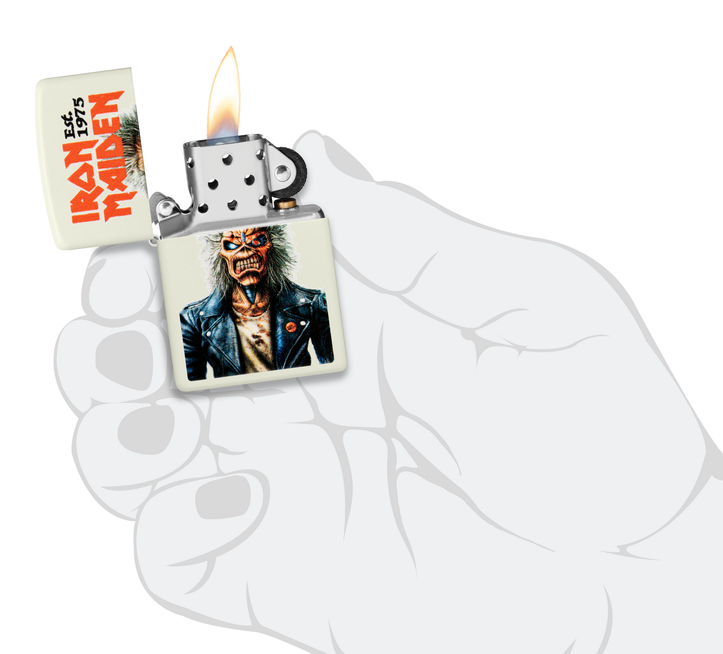 Iron Maiden Glowing Eddie Design (Glow in the Dark)