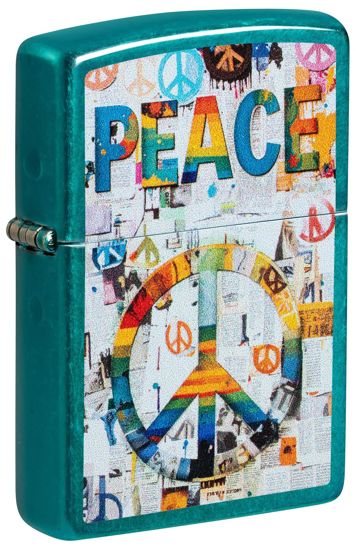 Zippo Peace Collage Design