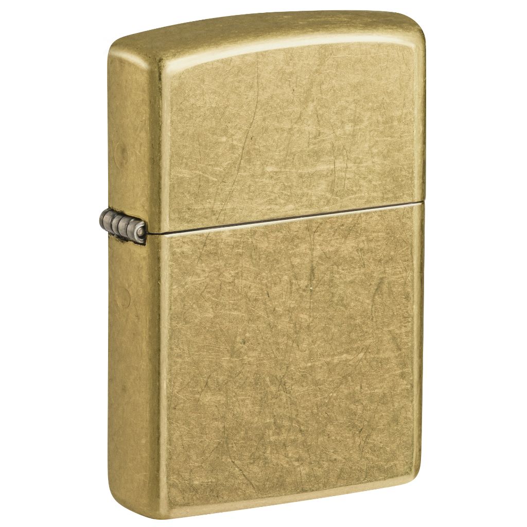 Zippo Classic Brass Diagonal Weave Lighter 