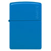 Classic Sky Blue Matte Zippo Logo