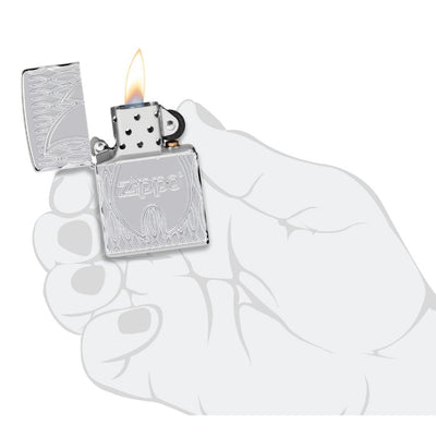 Armor® Zippo Flame Design