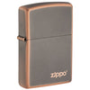 Rustic Bronze Zippo Logo