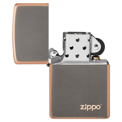 Rustic Bronze Zippo Logo