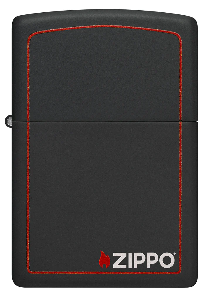 Classic Black and Red Zippo