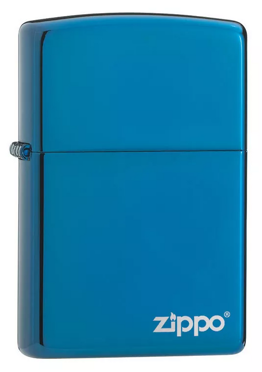 High Polish Blue with Zippo logo