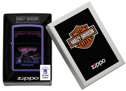 Harley-Davidson® Black Light Motorcycle Design