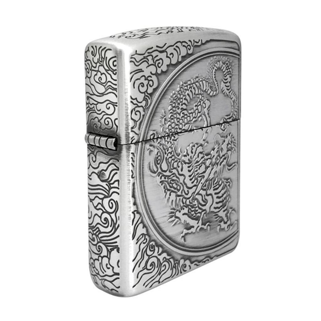 Unryu Antique Silver plating oxidized (Armor)