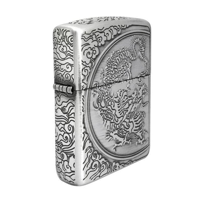 Unryu Antique Silver plating oxidized (Armor)