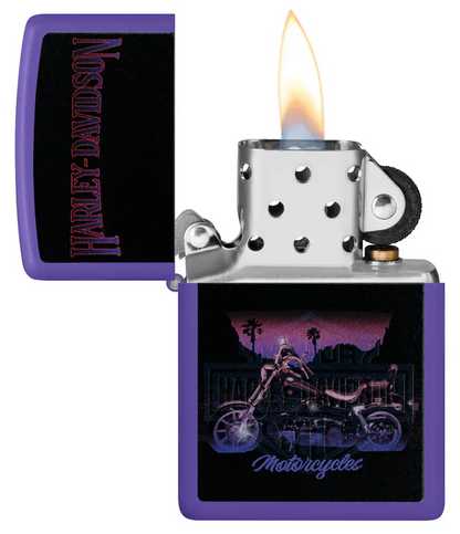 Harley-Davidson® Black Light Motorcycle Design