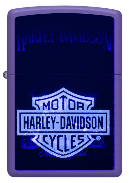 Harley-Davidson® Black Light Motorcycle Design