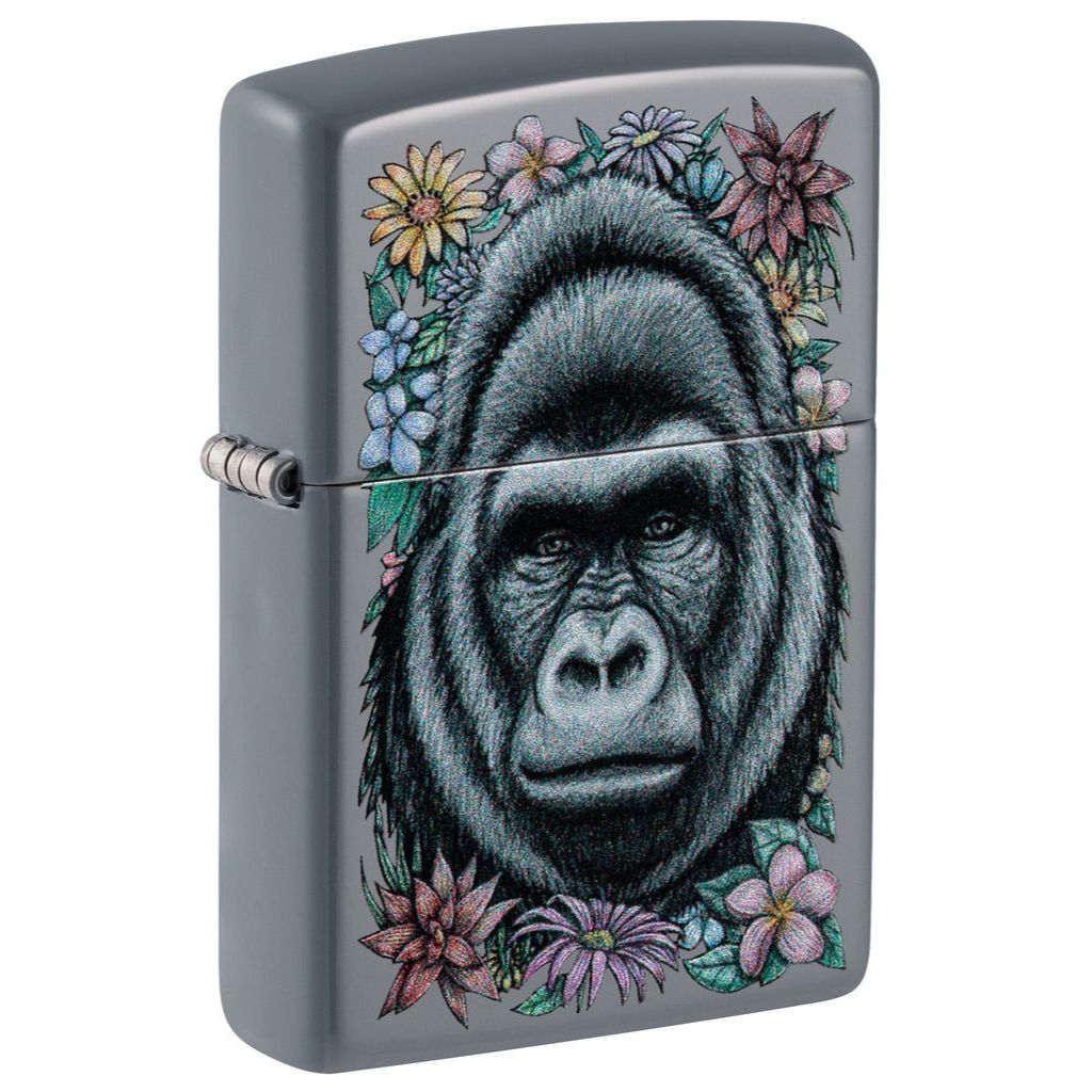 Floral Gorilla Design