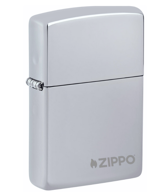 Classic High Polish Chrome with Zippo Logo