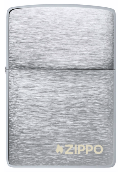 Classic Brushed Chrome with Zippo Logo