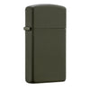 Slim Green Matte with Zippo Logo