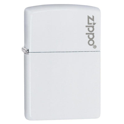 White Matte with Zippo Logo