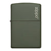 Green Matte with Zippo Logo