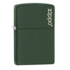 Green Matte with Zippo Logo
