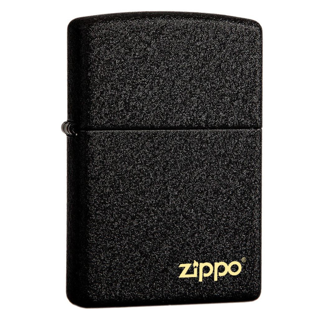 Classic Black Crackle™ With Zippo Logo