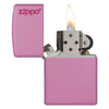 Pink Matte with Zippo Logo