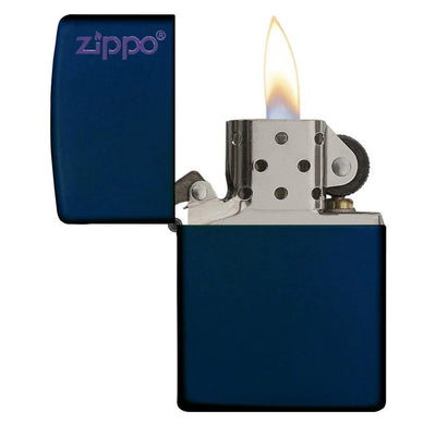 Navy Matte with Zippo Logo