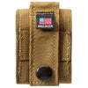 Coyote Tactical Pouch and Black Crackle Windproof Lighter Gift Set