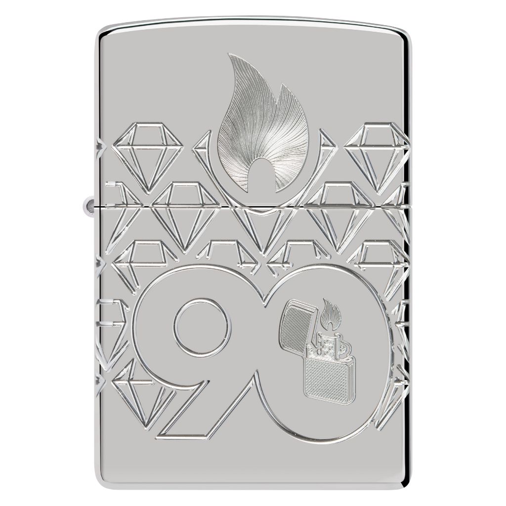 Armor® Zippo 90th Anniversary Sterling Collectible [Limited Edition]