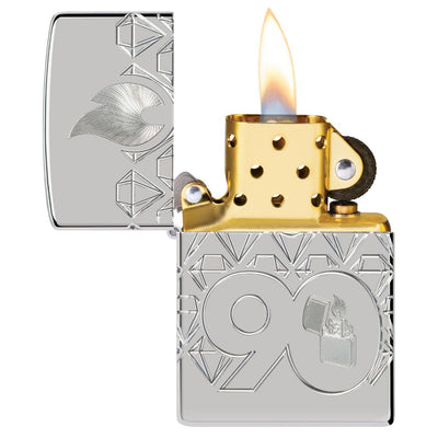 Zippo 90th Anniversary Sterling Collectible [Limited Edition]