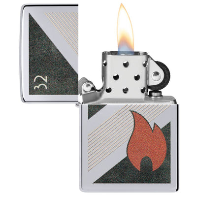 Zippo 32 Flame Design