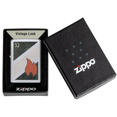 Zippo 32 Flame Design