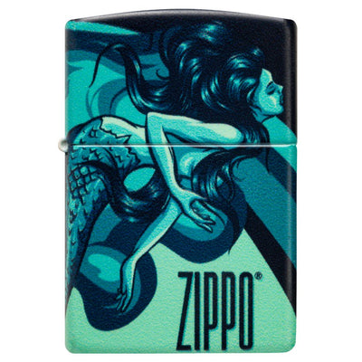 Mermaid Zippo Design