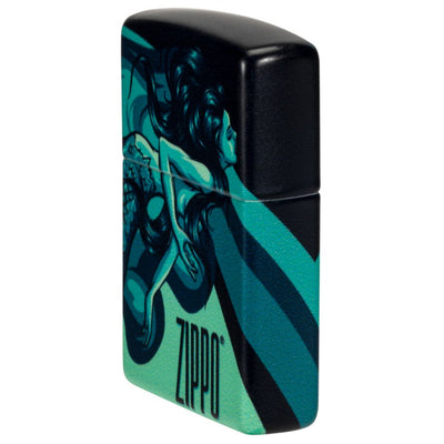 Mermaid Zippo Design