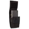 Black Tactical Pouch and Black Crackle Windproof Lighter Gift Set