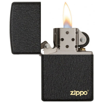 Classic Black Crackle™ With Zippo Logo