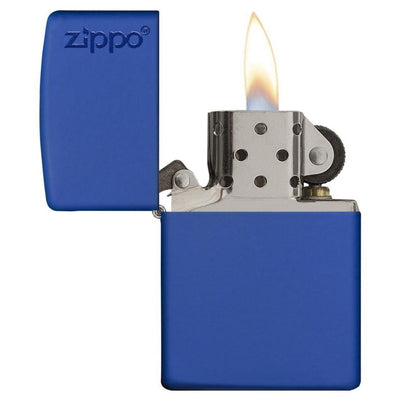 Royal Blue Matte with Zippo Logo