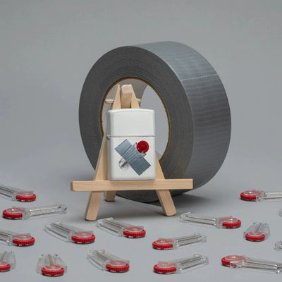 Taped Flint Dispenser