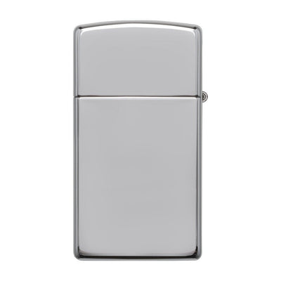 Slim® High Polish Chrome with Zippo Logo